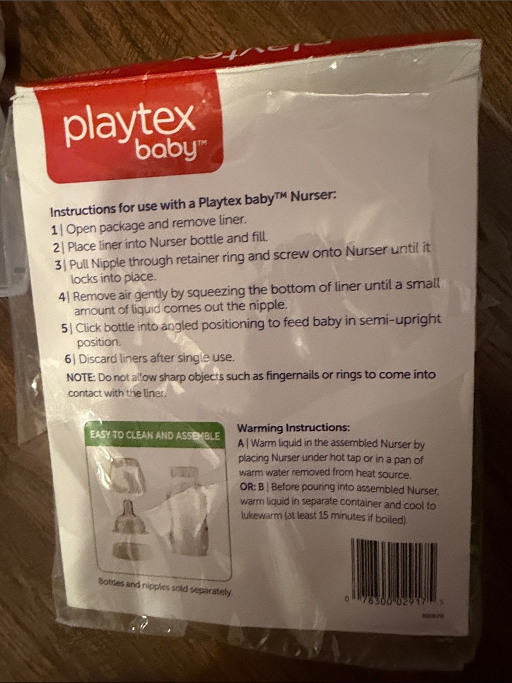 3 Playtex Baby Bottles with Drop-In Liners + Dr. Brown’s Formula Mixing Pitcher - Picture 4 of 14